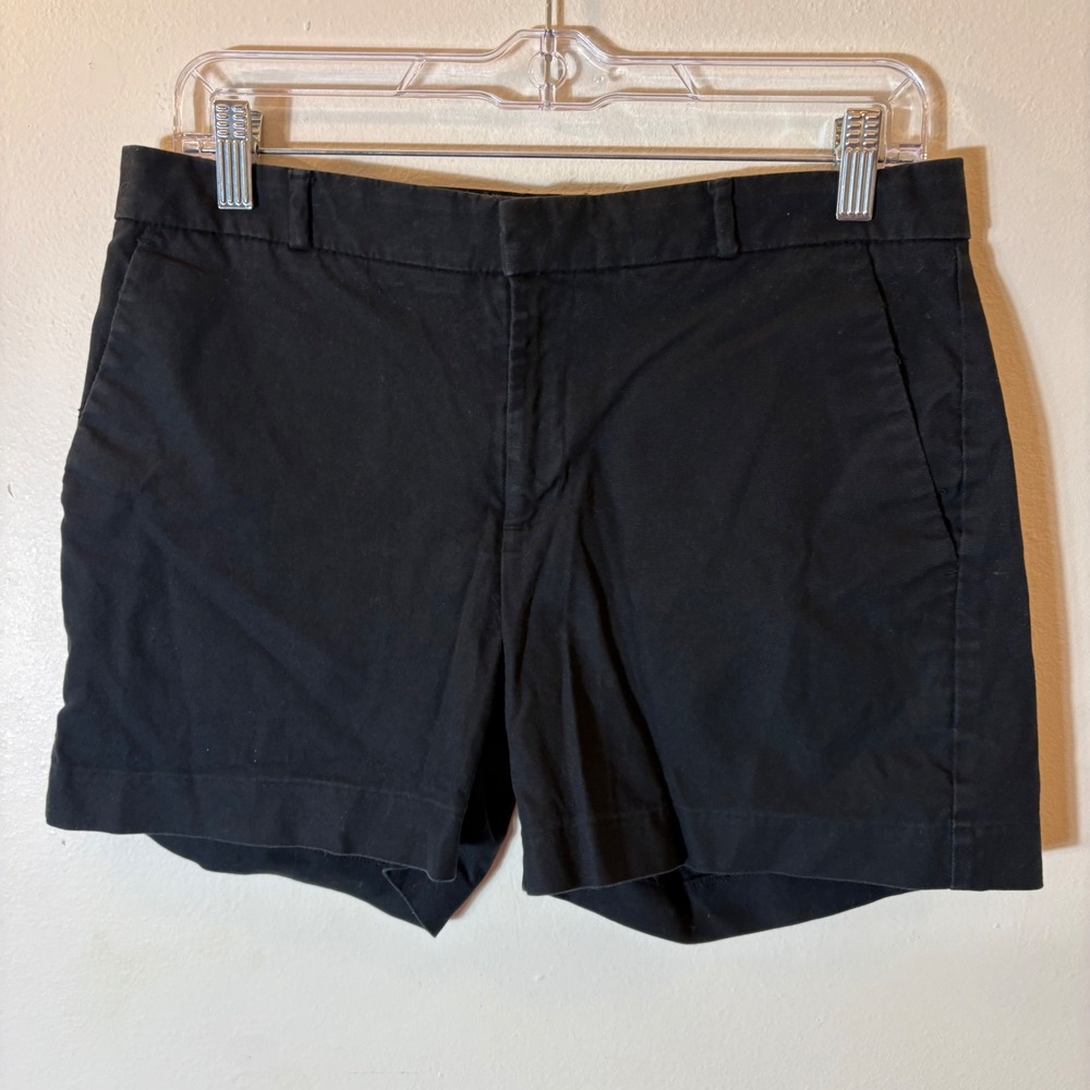 Banana Republic 5 Inch Tailored Chino‎ Shorts Black Size 4